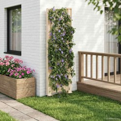 Trellis tüskével fehér 43 x 6 x 165 cm pp