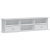 Sminkasztal készlet fauske 2 pcs fehér 100 x 50 x 103,5 cm