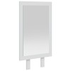 Sminkasztal készlet fauske 2 pcs fehér 100 x 50 x 143 cm