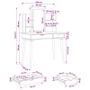 Sminkasztal készlet fauske 4 pcs fehér 100 x 50 x 143 cm