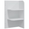 Sminkasztal készlet fauske 4 pcs fehér 100 x 50 x 143 cm