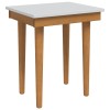 Sminkasztal készlet fauske 5 pcs fehér 100 x 50 x 143 cm