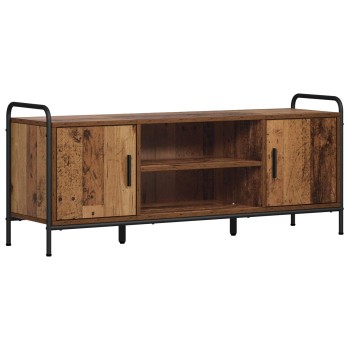 Tv szekrény 119 x 33 x 50 cm antik fa