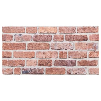 Fali panelek 10 pcs piros 100 x 50 cm eps hab