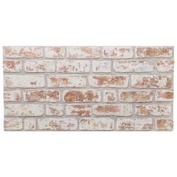 Fali panelek 10 pcs piros és fehér 100 x 50 cm eps hab