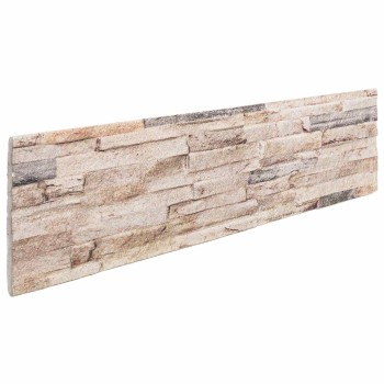 Fali panelek 10 pcs fehér és piros 100 x 25 cm eps hab