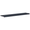 Ablakpárkány antracit fa erezettel 160 x 30 x 4,5 cm pvc