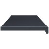 Ablakpárkány antracit fa erezettel 160 x 30 x 4,5 cm pvc
