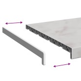 Ablakpárkány márvány textúra 80 x 45 x 4,5 cm pvc Ablakpárkány márvány textúra 80 x 45 x 4,5 cm pvc