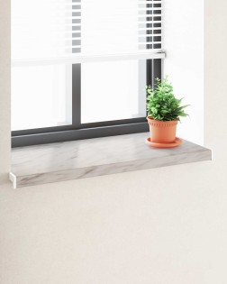 Ablakpárkány márvány textúra 80 x 45 x 4,5 cm pvc