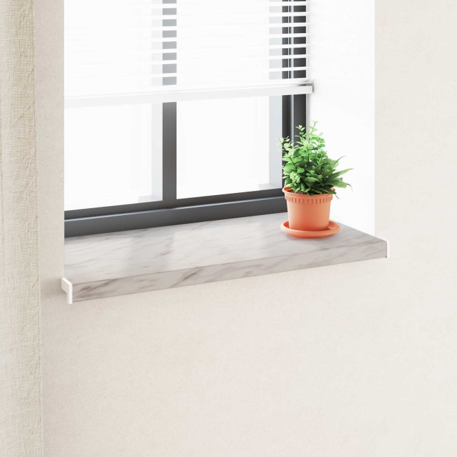 Ablakpárkány márvány textúra 80 x 45 x 4,5 cm pvc Ablakpárkány márvány textúra 80 x 45 x 4,5 cm pvc