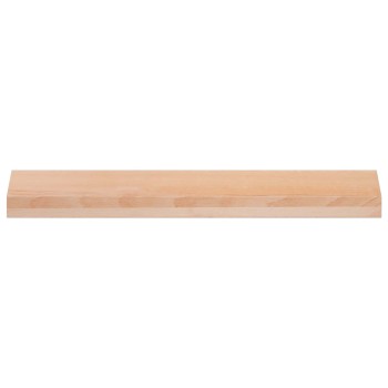 Ablakpárkányok 2 db természetes 80x 15 x 2 cm tömör bükkfa