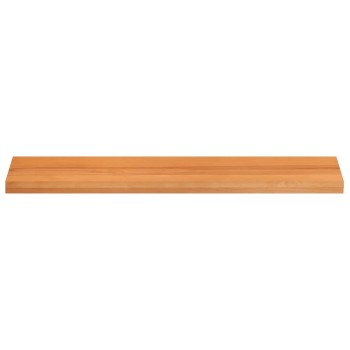 Ablakpárkányok 2 db világos barna 110 x 30 x 2 cm tömör bükkfa