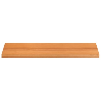 Ablakpárkányok 2 db világos barna 120 x 40 x 2 cm tömör bükkfa