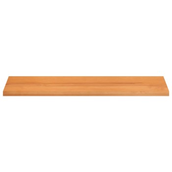 Ablakpárkányok 2 db világos barna 140 x 40 x 2 cm tömör bükkfa