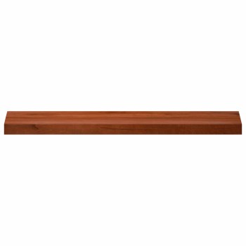 Ablakpárkányok 2 db barna 90 x 15 x 2 cm tömör bükkfa