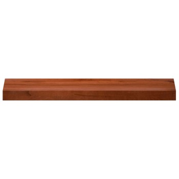 Ablakpárkányok 2 db barna 80x 20 x 2 cm tömör bükkfa