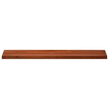 Ablakpárkányok 2 db barna 140 x 25 x 2 cm tömör bükkfa