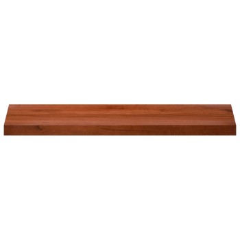 Ablakpárkányok 2 db barna 100 x 30 x 2 cm tömör bükkfa