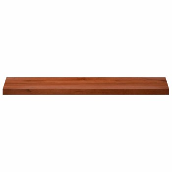 Ablakpárkányok 2 db barna 110 x 30 x 2 cm tömör bükkfa