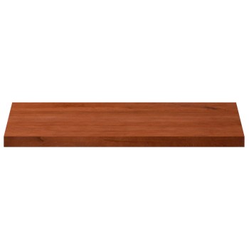 Ablakpárkányok 2 db barna 100 x 40 x 2 cm tömör bükkfa