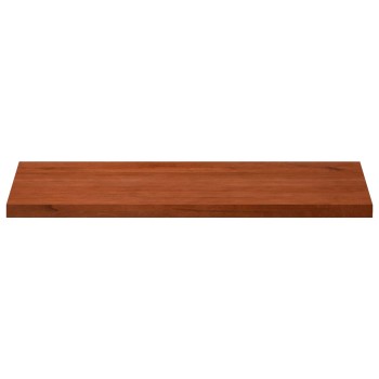 Ablakpárkányok 2 db barna 120 x 40 x 2 cm tömör bükkfa