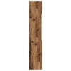 Polcos tárolószekrény antik fa 70 x 42,5 x 225 cm szerelt fa