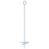 Földi horgony 2 pcs ezüst ø10 x 50 cm galvanizált fém