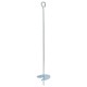 Földi horgony 2 pcs ezüst ø10 x 60 cm galvanizált fém