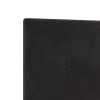 Boxspring ágy matraccal fejtámlával fekete 180 x 200 cm bársony