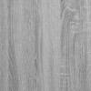 Cd szekrény 2 db szürke sonoma 33 x 23,5 x 175 cm szerelt fa