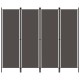 Antracitszürke 4 paneles paraván 200 x 180 cm Antracitszürke 4 paneles paraván 200 x 180 cm
