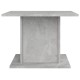 Betonszürke forgácslap dohányzóasztal 55,5 x 55,5 x 40 cm