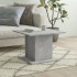 Betonszürke forgácslap dohányzóasztal 55,5 x 55,5 x 40 cm