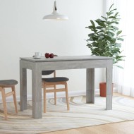 Betonszürke forgácslap étkezőasztal 120 x 60 x 76 cm