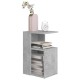 Betonszürke forgácslap kisasztal 36 x 30 x 56 cm Betonszürke forgácslap kisasztal 36 x 30 x 56 cm