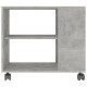 Betonszürke forgácslap tálalóasztal 70 x 35 x 55 cm Betonszürke forgácslap tálalóasztal 70 x 35 x 55 cm