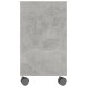 Betonszürke forgácslap tálalóasztal 70 x 35 x 55 cm Betonszürke forgácslap tálalóasztal 70 x 35 x 55 cm