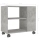 Betonszürke forgácslap tálalóasztal 70 x 35 x 55 cm Betonszürke forgácslap tálalóasztal 70 x 35 x 55 cm
