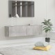Betonszürke forgácslap tv-szekrény 120 x 30 x 30 cm Betonszürke forgácslap tv-szekrény 120 x 30 x 30 cm
