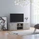 Betonszürke forgácslap tv-szekrény 120 x 34 x 37 cm Betonszürke forgácslap tv-szekrény 120 x 34 x 37 cm