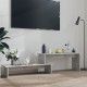 Betonszürke forgácslap tv-szekrény 180 x 30 x 43 cm Betonszürke forgácslap tv-szekrény 180 x 30 x 43 cm