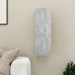 Betonszürke forgácslap tv-szekrény 30,5 x 30 x 90 cm