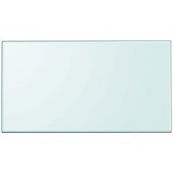 Edzett üveg asztallap téglalap alakú 1200 x 650 mm