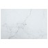 Fehér edzett üveg asztallap márványdizájnnal 100 x 62 cm