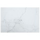 Fehér edzett üveg asztallap márványdizájnnal 100 x 62 cm