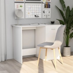 Fehér forgácslap íróasztal 100 x 50 x 76 cm