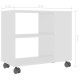 Fehér forgácslap tálalóasztal 70 x 35 x 55 cm Fehér forgácslap tálalóasztal 70 x 35 x 55 cm