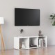 Fehér forgácslap tv-szekrény 107 x 35 x 37 cm Fehér forgácslap tv-szekrény 107 x 35 x 37 cm