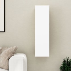 Fehér forgácslap tv-szekrény 30,5 x 30 x 110 cm